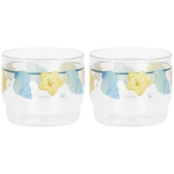 THUN Set 2 coppette gelato in vetro Mare da amare* Bicchieri E Caraffe