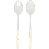THUN Set 2 mestoli in acciaio inox Elegance forchettone e cucchiaione* Posate E Utensili