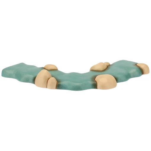 THUN Set 1 pezzo di fiume dritto e 1 pezzo di fiume curvo Presepe Classico* Presepe