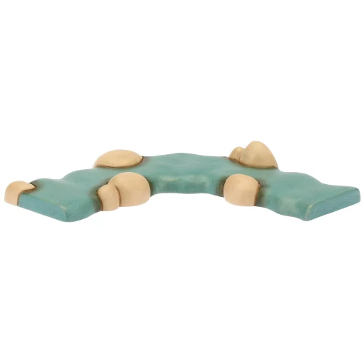 THUN Set 1 pezzo di fiume dritto e 1 pezzo di fiume curvo Presepe Classico* Presepe