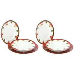 THUN Set 6 piatti in porcellana Magico Natale* Piatti E Servizi Di Piatti|Accessori Natalizi Per La Tavola