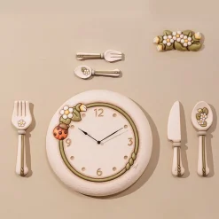 THUN Set 3 posate in ceramica da parete, grande* Altri Complementi Per La Tavola