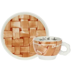 THUN Set 2 tazze medie in porcellana AbbracciAMI* Set Tazzine E Tazze