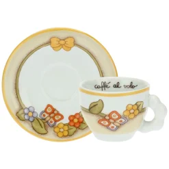 THUN Set 2 tazzine caffè e zuccheriera Country* Country|Set Tazzine E Tazze