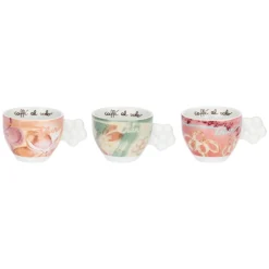 THUN Set 6 tazzine caffè in porcellana Bloomia* Set Tazzine E Tazze