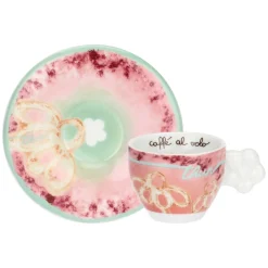 THUN Set 6 tazzine caffè in porcellana Bloomia* Set Tazzine E Tazze