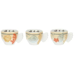 THUN Set 6 tazzine caffè in porcellana Mare da amare* Set Tazzine E Tazze