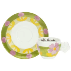 THUN Set 2 tazzine espresso e zuccheriera in porcellana Florianne* Set Tazzine E Tazze