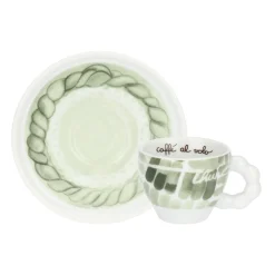THUN Set 2 tazzine espresso e zuccheriera in porcellana AbbracciAMI* Set Tazzine E Tazze