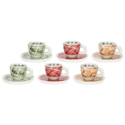 THUN Set 6 tazzine espresso in porcellana AbbracciAMI* Set Tazzine E Tazze