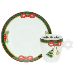 THUN Set 6 tazzine Magico Natale* Set Tazzine E Tazze|Accessori Natalizi Per La Tavola