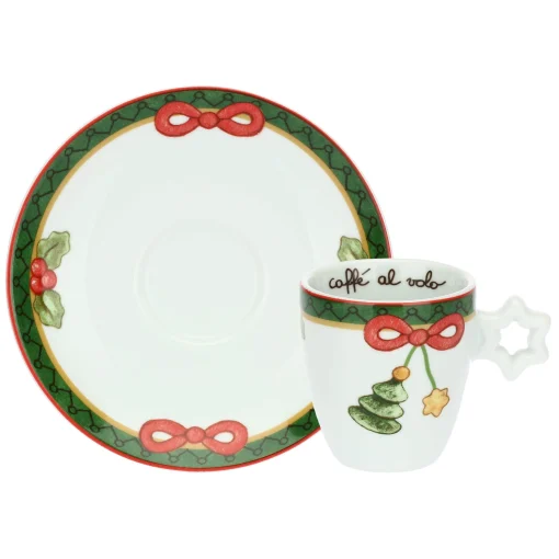 THUN Set 6 tazzine Magico Natale* Set Tazzine E Tazze|Accessori Natalizi Per La Tavola