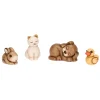 THUN Set animali dell'aia in ceramica Presepe Classico* Presepe
