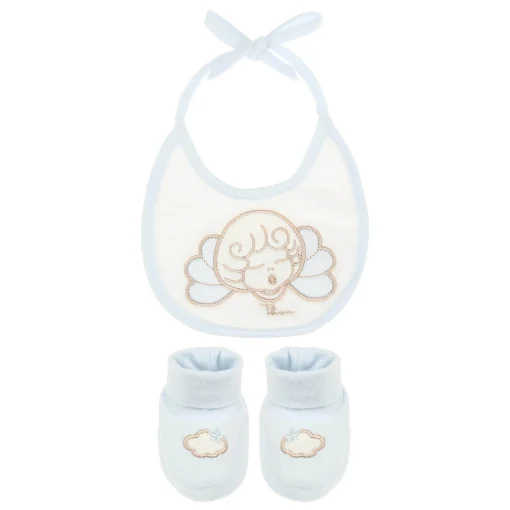 THUN Set bavetta e scarpine lui in cotone* Abbigliamento E Tessile