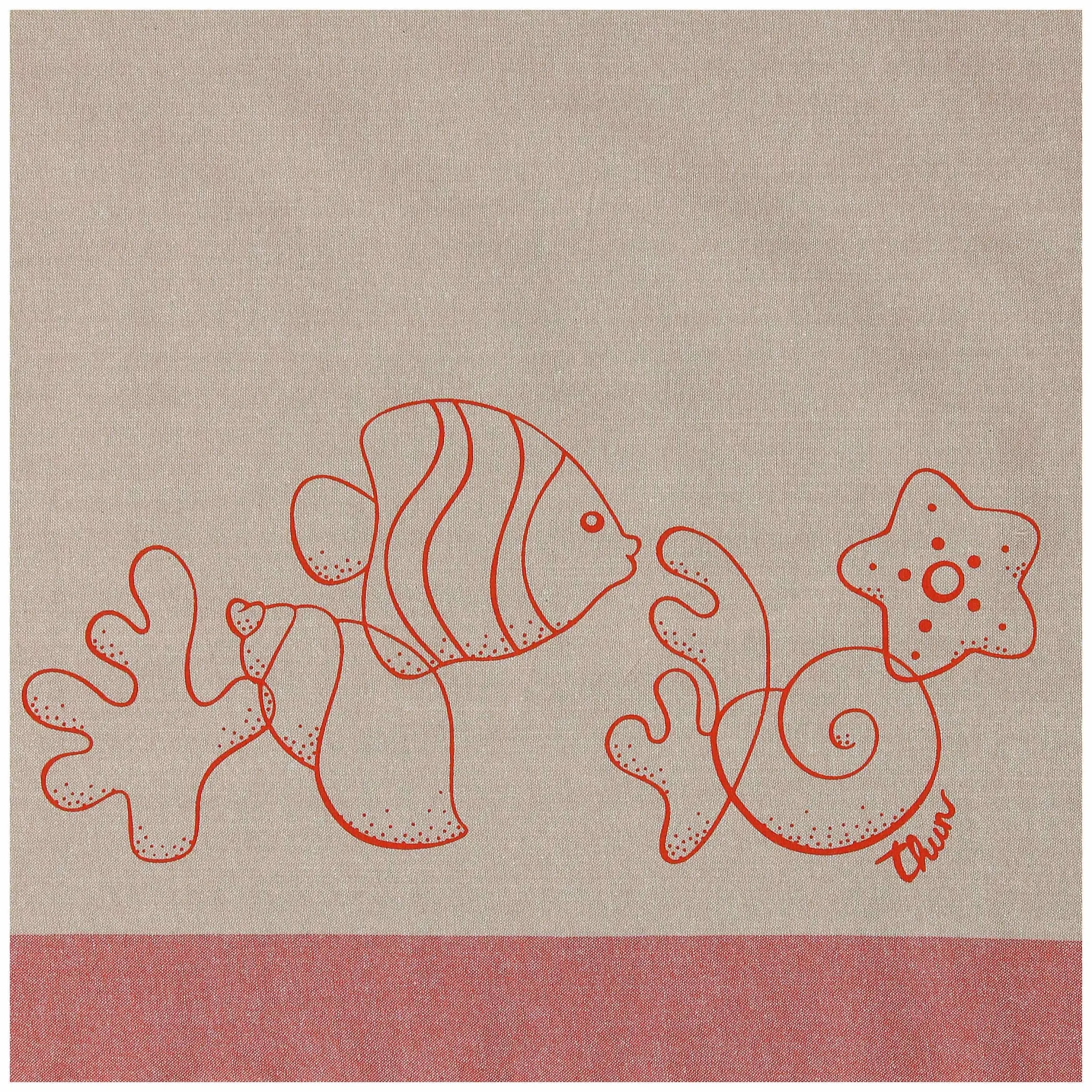 THUN Set borsa mare, pochette e telo 100% cotone* Borse, Portafogli E Trousse