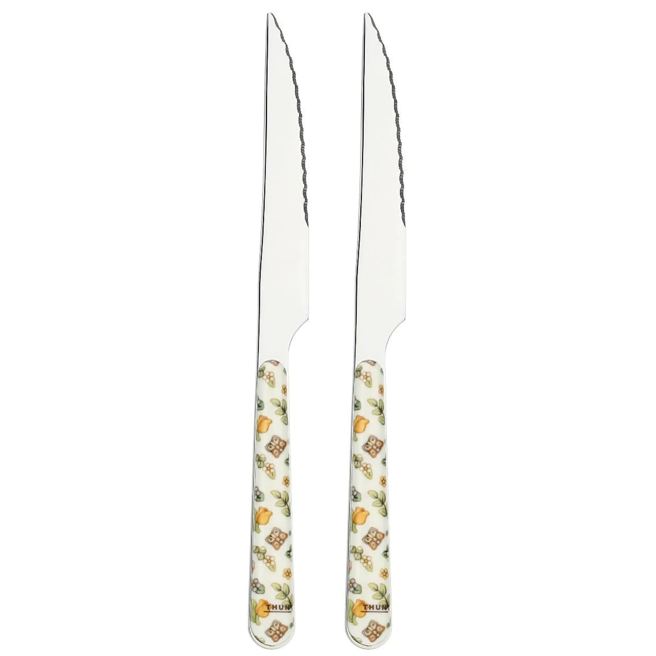 THUN Set due coltelli da carne Happy Country* Posate E Utensili