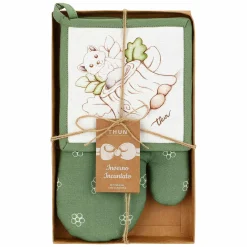 THUN Set guantone e presina Inverno Incantato* Tovaglie Runner E Altro Tessile