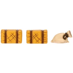 THUN Set sacco e balle di fieno in ceramica Presepe Classico* Presepe