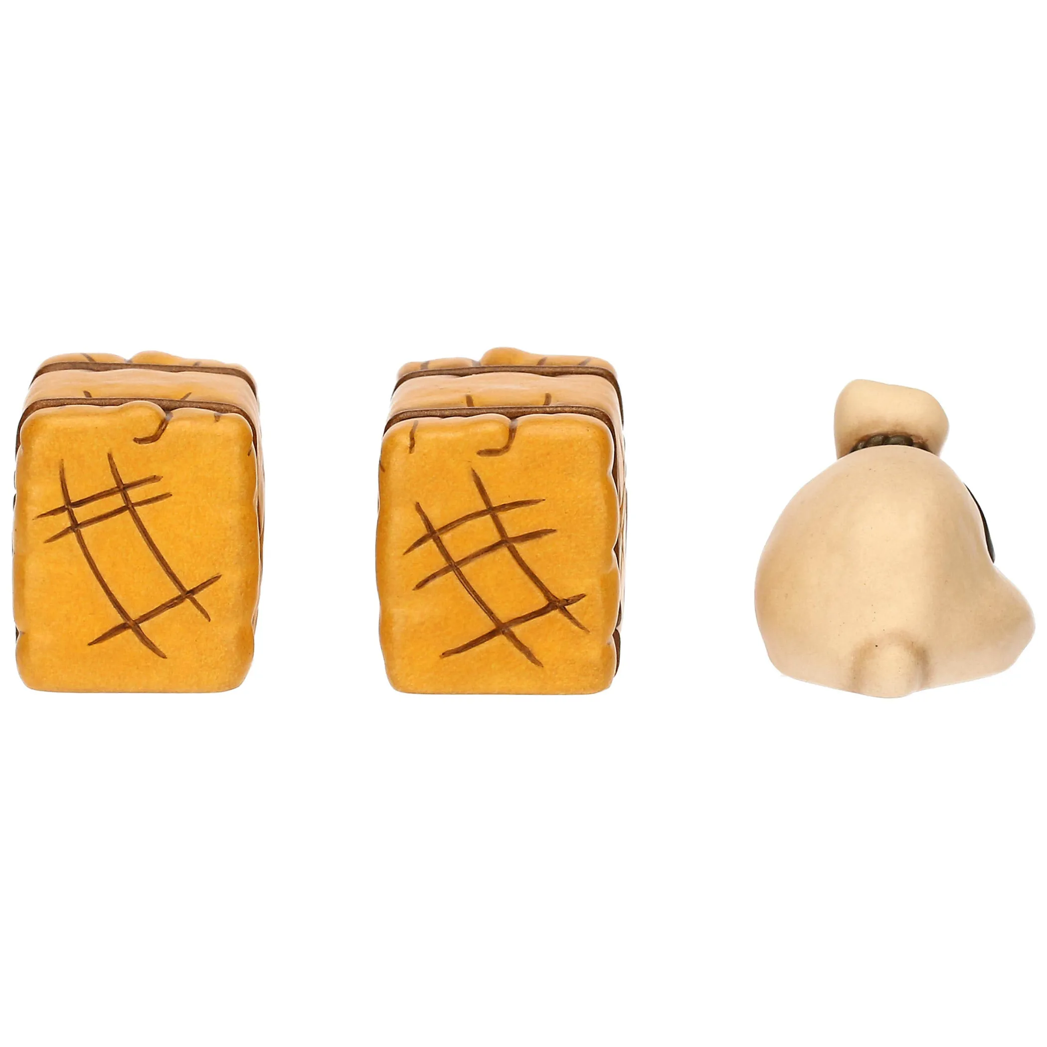 THUN Set sacco e balle di fieno in ceramica Presepe Classico* Presepe