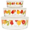 THUN Set tre contenitori ermetici Happy Country* Biscottiere E Barattoli