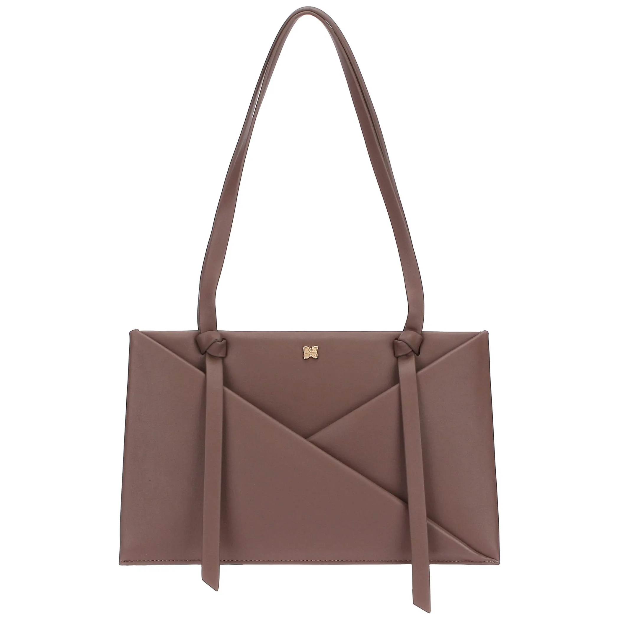 THUN Shopper in ecopelle con incrocio* Borse, Portafogli E Trousse