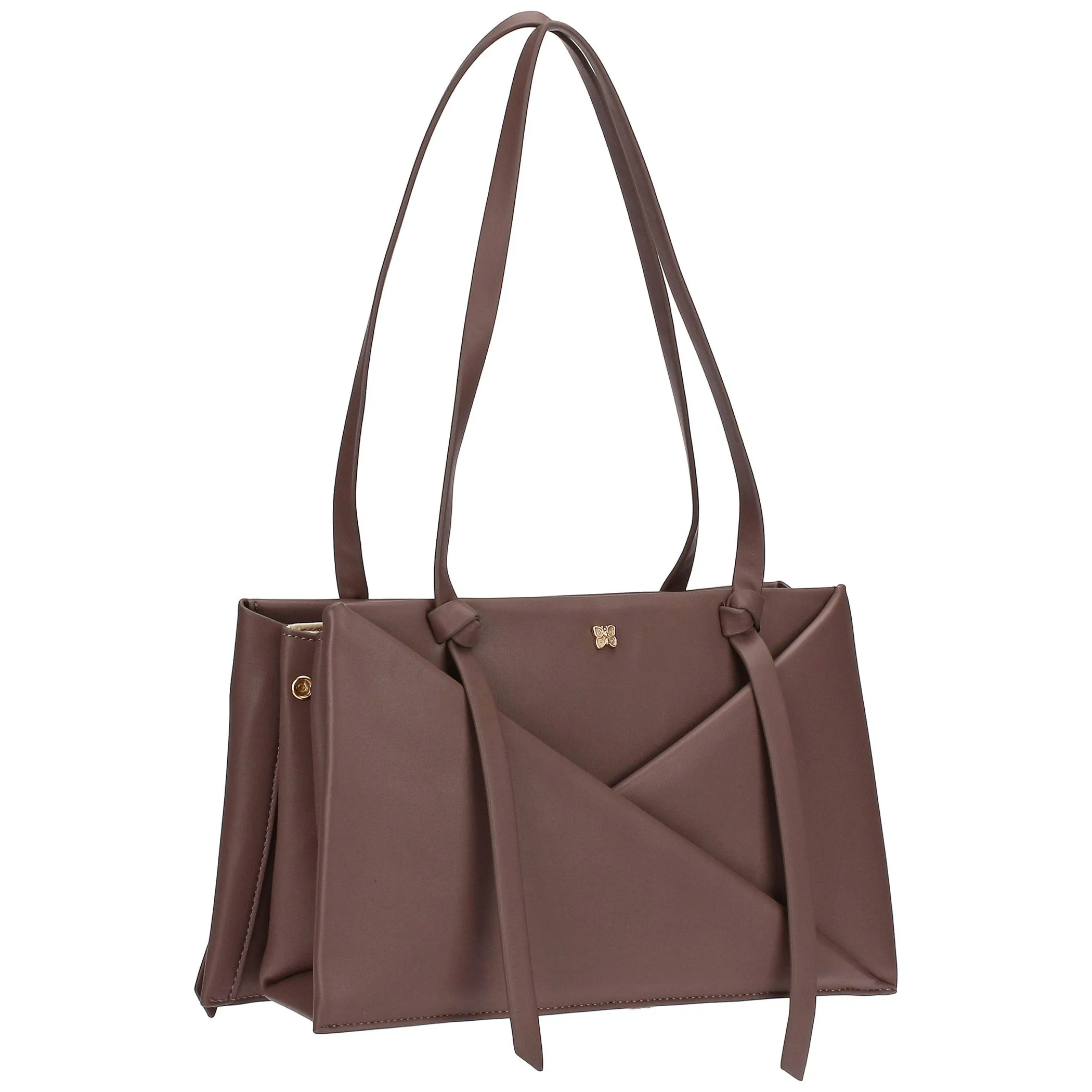 THUN Shopper in ecopelle con incrocio* Borse, Portafogli E Trousse