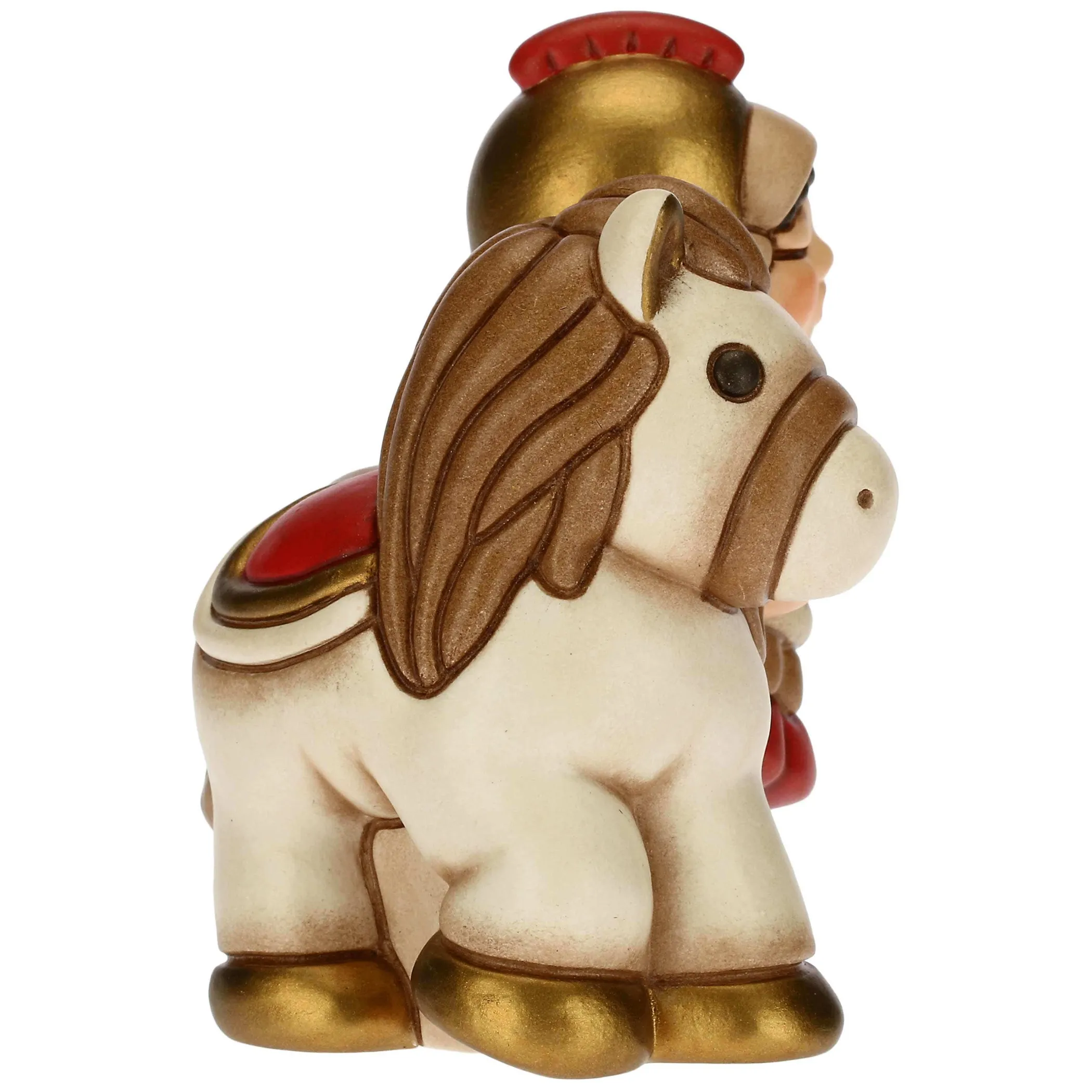 THUN Soldato con cavallo Presepe Classico rosso* Presepe