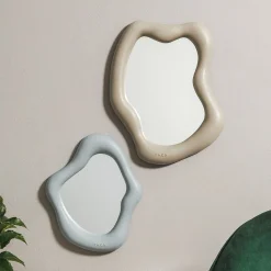 THUN Specchio organico Plumé, medio* Altri Oggetti Decorativi