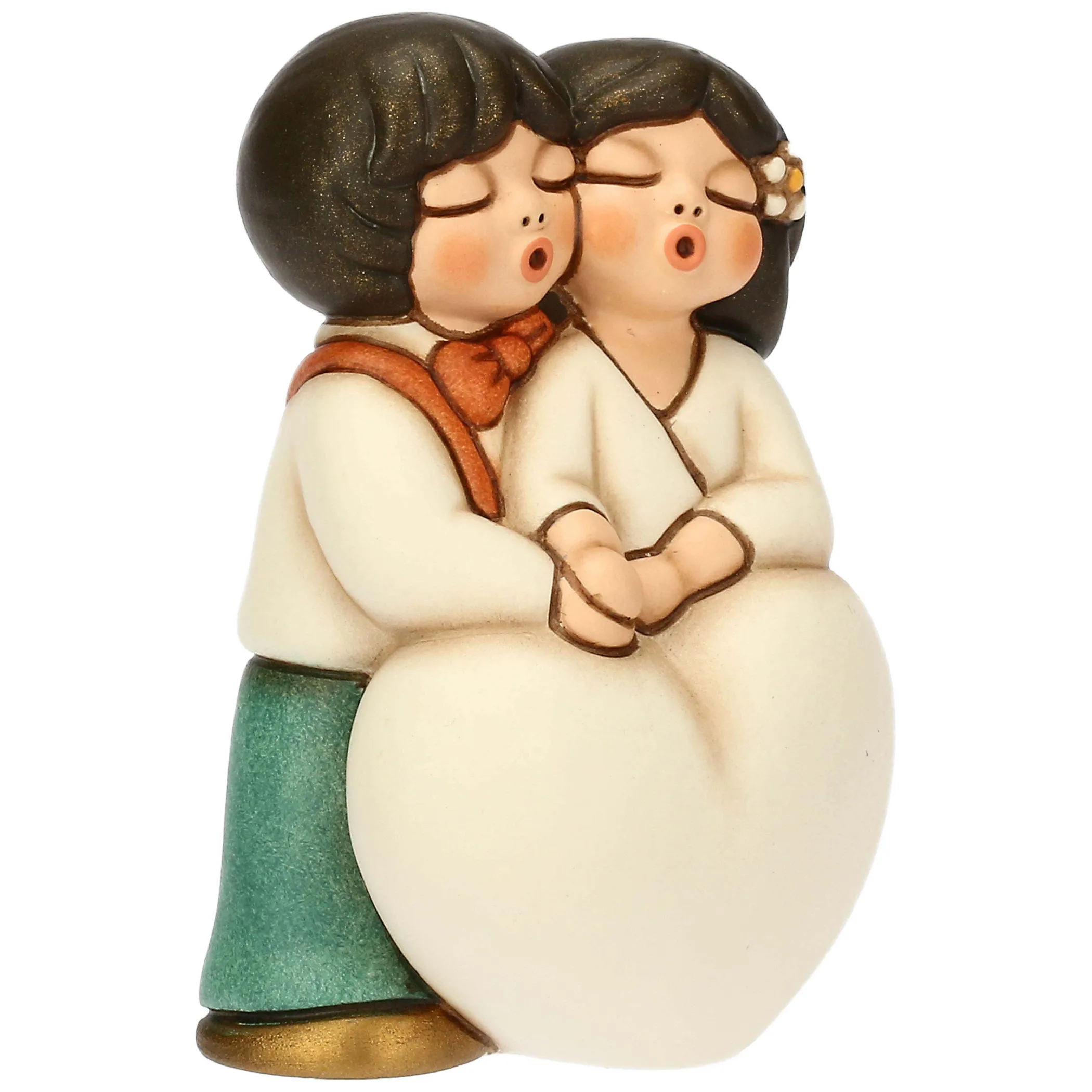 THUN Sposini in ceramica con cuore, piccoli* Bomboniere Anniversario|Bomboniere Matrimonio