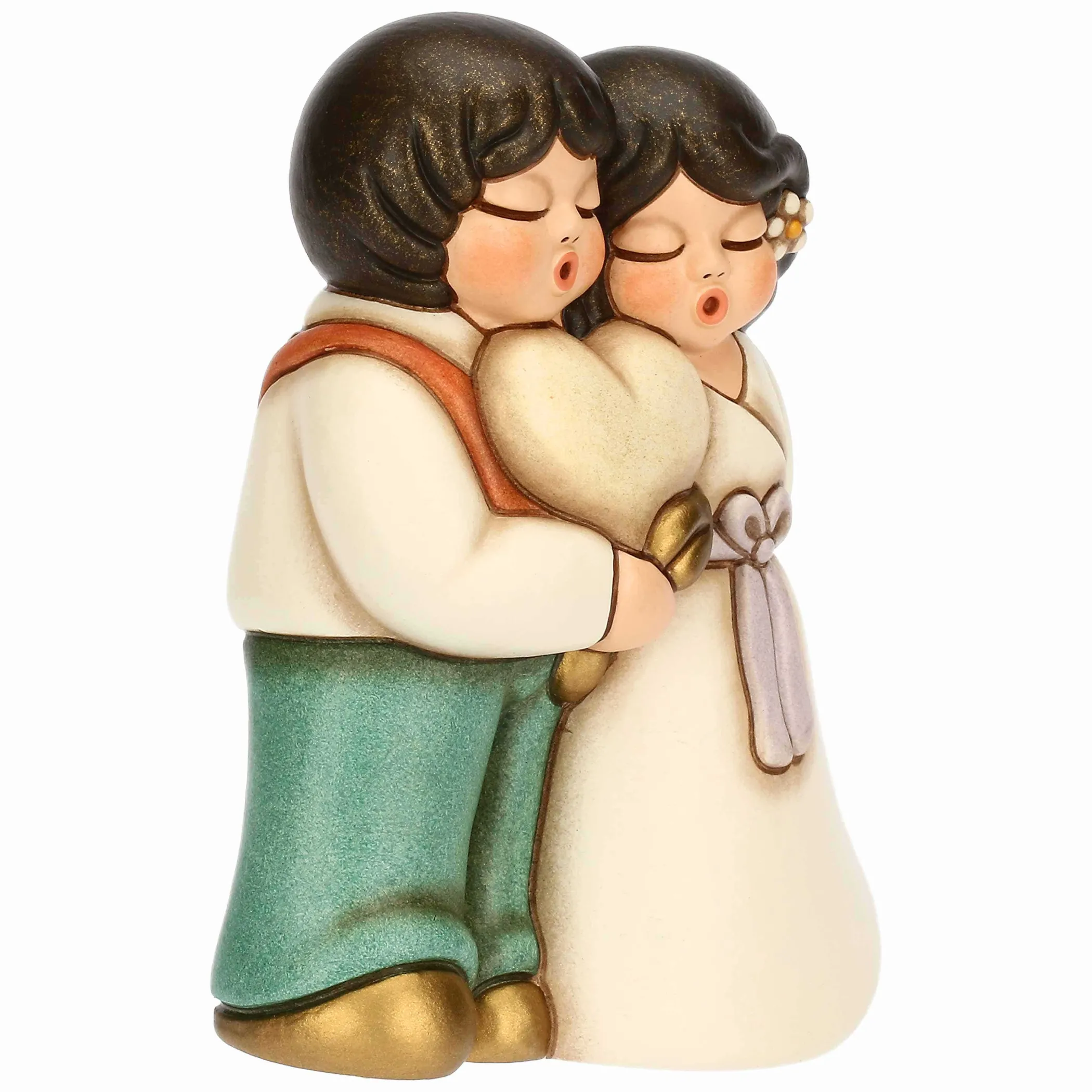 THUN Sposini in ceramica con cuore, grandi* Bomboniere Anniversario|Bomboniere Matrimonio