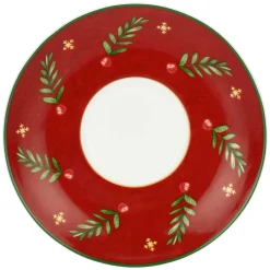 THUN Tazza colazione con piattino in porcellana Sorprese di Natale* Set Tazzine E Tazze|Accessori Natalizi Per La Tavola
