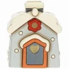 THUN Tealight casetta blu Regali d'inverno* Candele Porta Candele