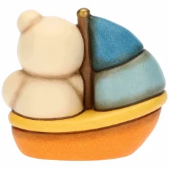 THUN Teddy Motors su barchetta* Bomboniere Comunione|Figure