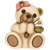 THUN Teddy Prima Comunione lei con giglio* Bomboniere Comunione|Bomboniere Cresima