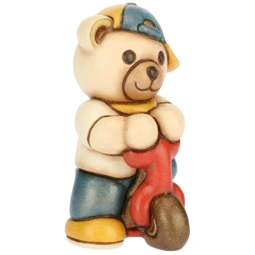 THUN Teddy sportivo con monopattino piccolo* Teddy|Figure In Ceramica