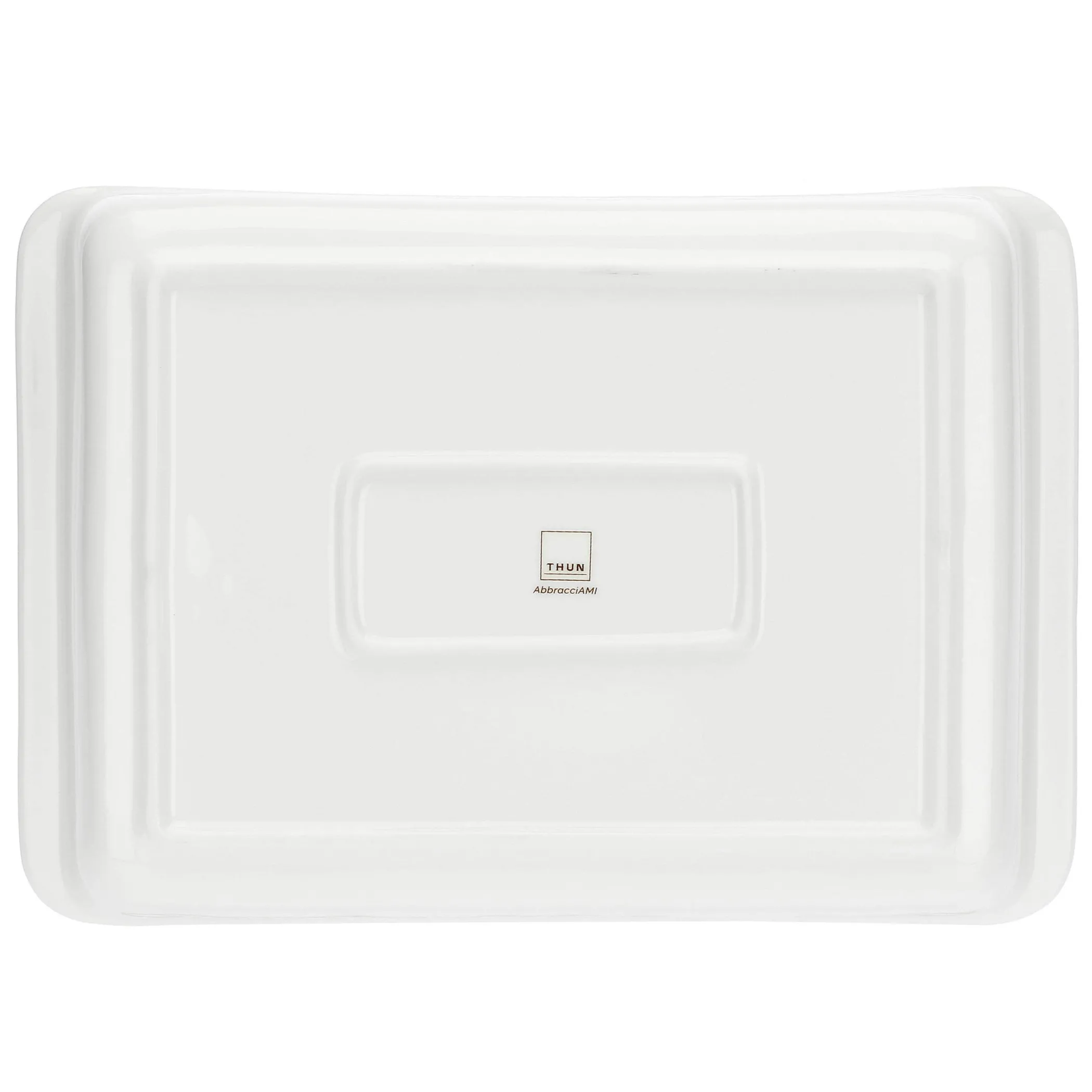 THUN Teglia rettangolare in porcellana AbbracciAMI, grande* Teglie E Insalatiere