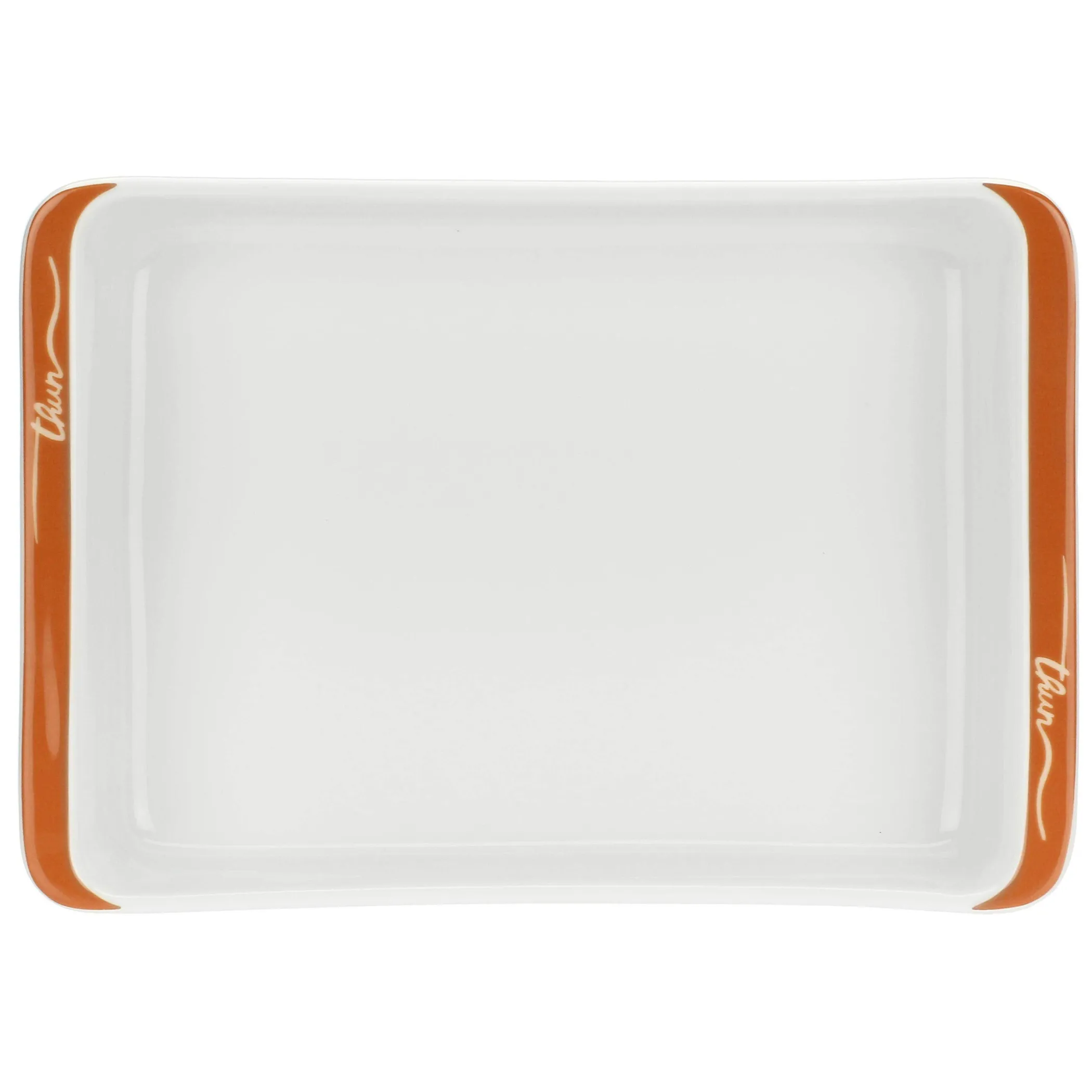 THUN Teglia rettangolare in porcellana AbbracciAMI, grande* Teglie E Insalatiere