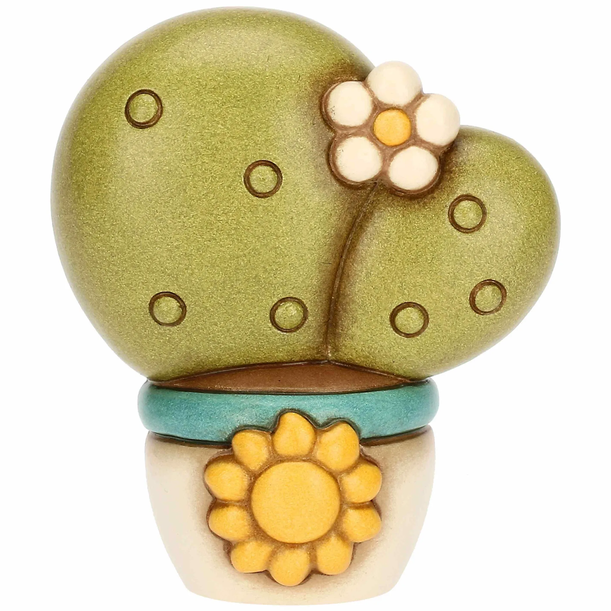 THUN Vasetto cactus con margherita, medio* Altri Oggetti Decorativi