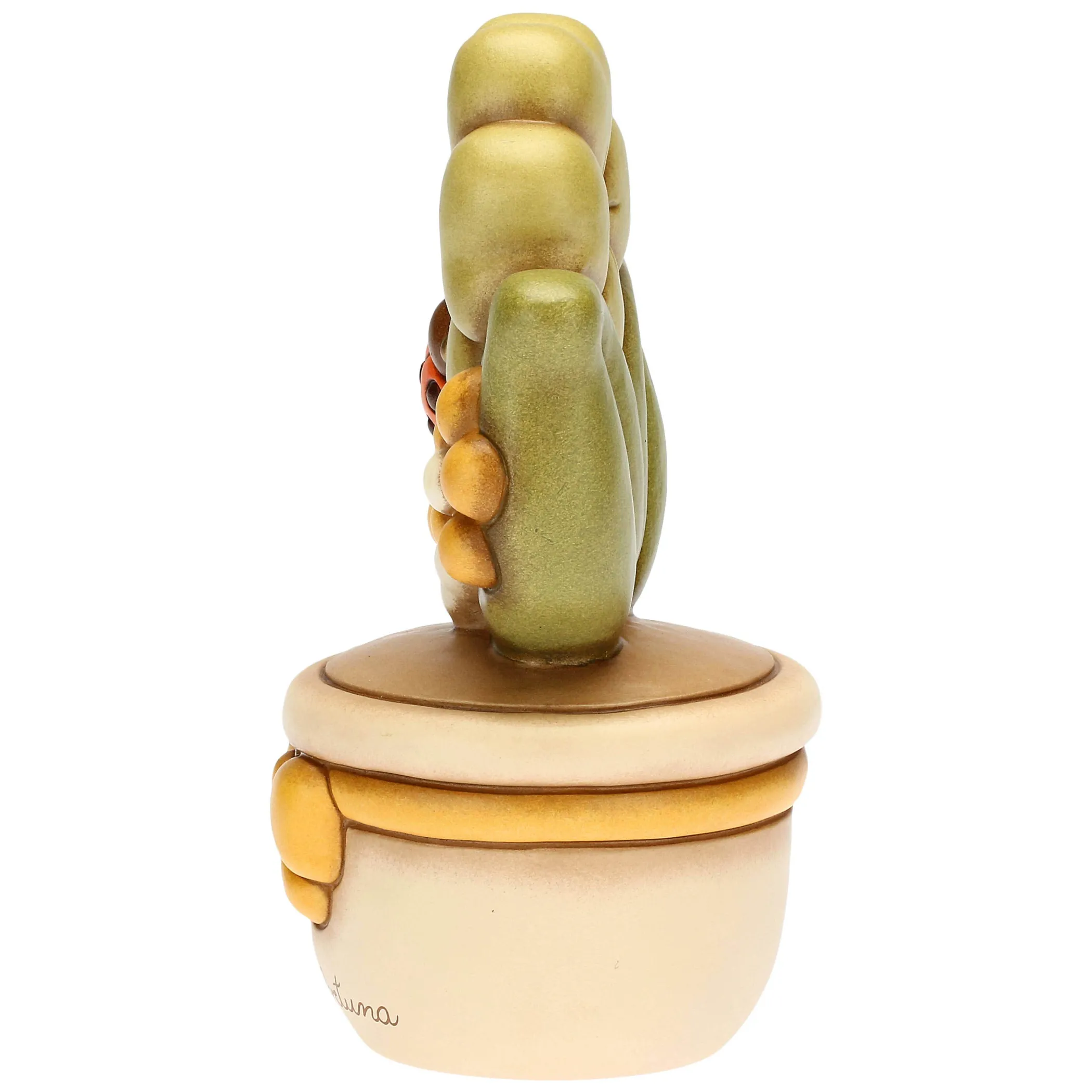 THUN Vasetto soprammobile con quadrifoglio e coccinella - Buona Fortuna medio* Country|Vasi E Coprivasi