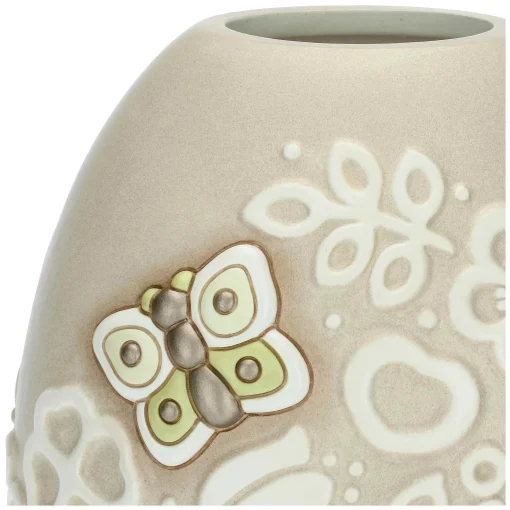THUN Vaso Prestige con farfalla e fiori medio* Vasi E Coprivasi