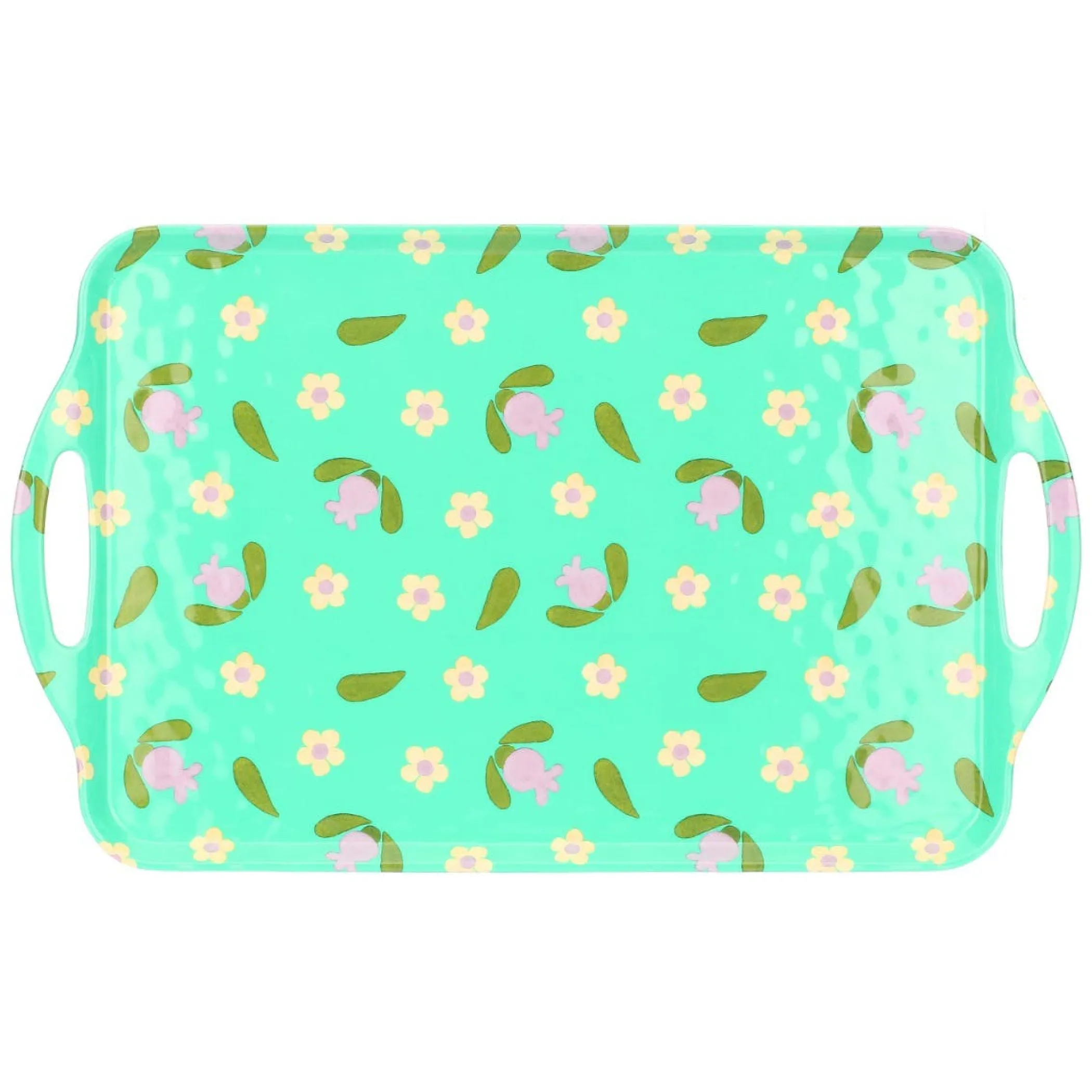 THUN Vassoio con manici in melamina Florianne primavera* Altri Complementi Per La Tavola