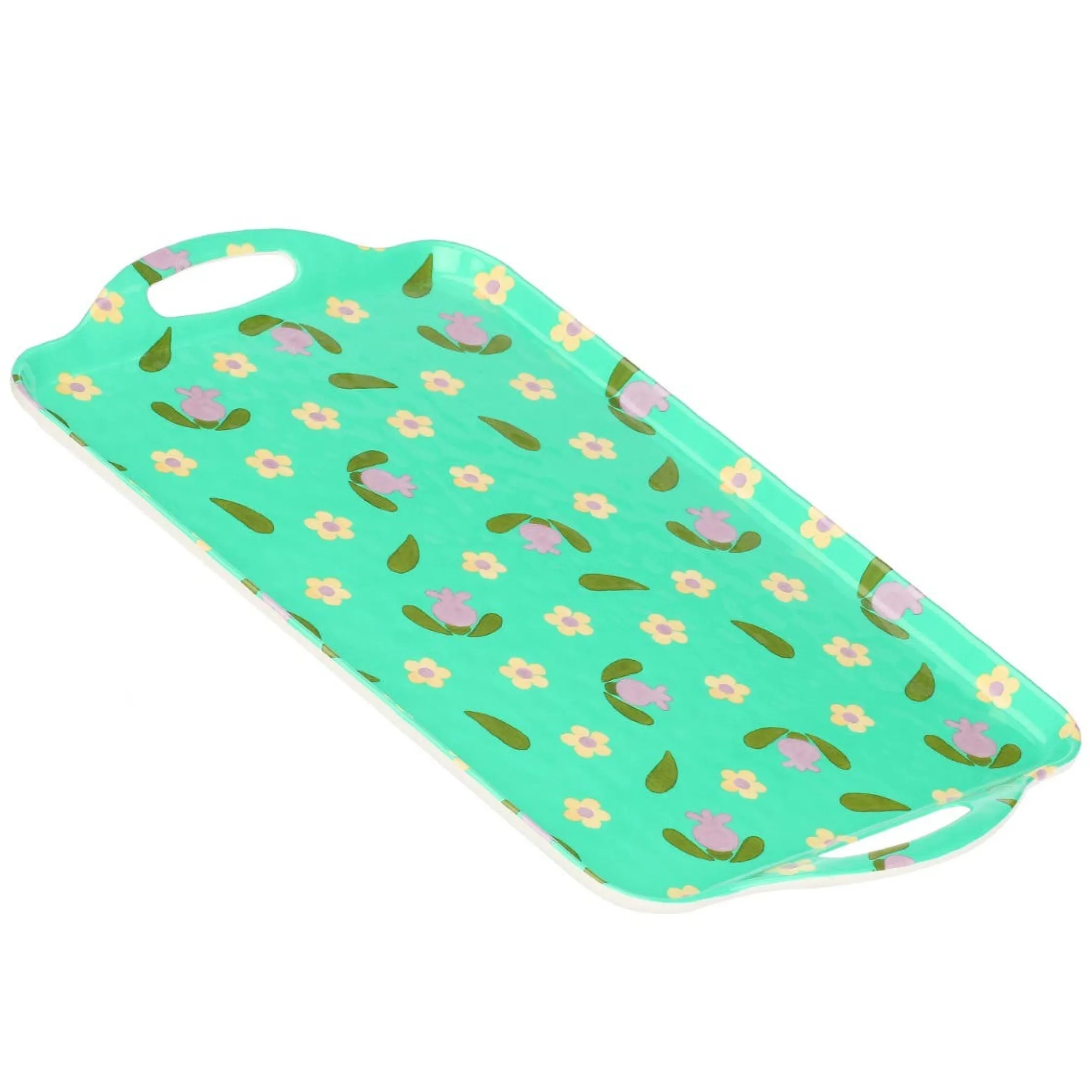 THUN Vassoio con manici in melamina Florianne primavera* Altri Complementi Per La Tavola