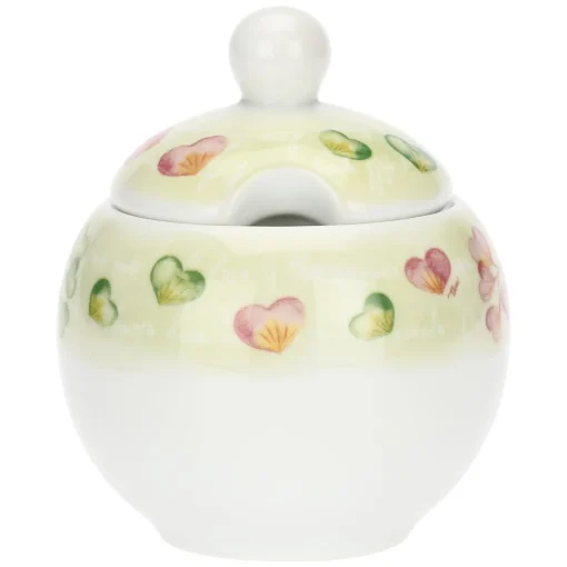 THUN Zuccheriera con cucchiaino Cuori in fiore* Zuccheriere